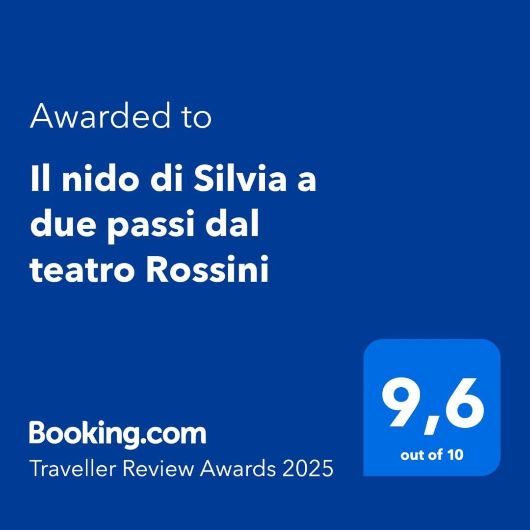Apartmán Il Nido Di Silvia A Due Passi Dal Teatro Rossini Pesaro Exteriér fotografie